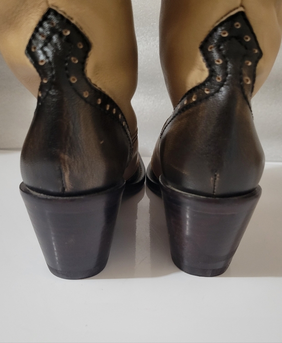 Jessica Bennett Western Cowboy Boots. - Picture 8 of 10